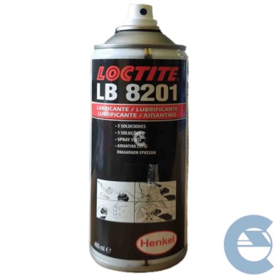 Senza titolo-1_0004_Livello 2 copia 2.jpg Loctite Lb 8201 Lubrificante Spray 5 Usi 400ml Pulisce Protegge E Sblocca