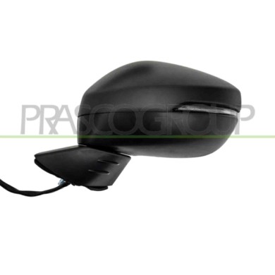 SX_SCRITTA_LOGO.jpg Retrovisore Sinistro Elettrico Primer Termico Chiudibile Con Fanale Blis Asferico 10 Pins Honda Civic 5 Port