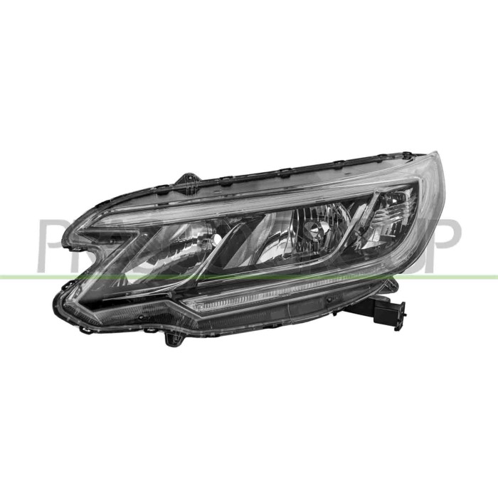 SX_SCRITTA_LOGO.jpg Proiettore Sinistro H11+Hb3 Elettrico Con Motore Con Luce Diurna Led Honda Cr-V Dal 2015 Al 2018 33150T1Gg71