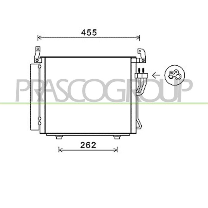 NEUTRO.jpg Condensatore Hyundai I10 (Pa) Dal 2007 Al 2009 976060X200