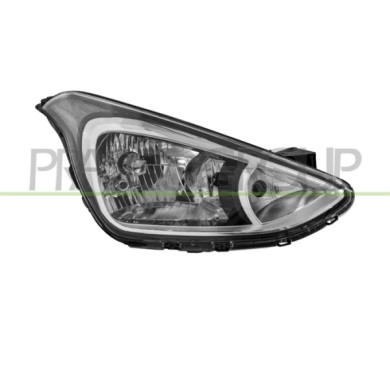 DX_SCRITTA_LOGO.jpg Proiettore Destro H4+H7 Elettrico Con Motore Hyundai I10 (Ia) Dal 2013 Al 2016 92102B9300