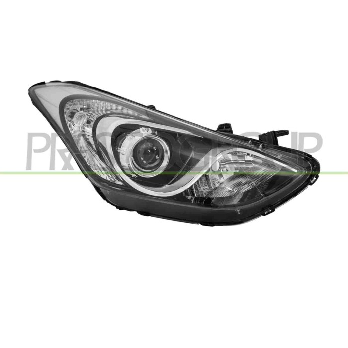 DX_SCRITTA_LOGO.jpg Proiettore Destro H7+H7 Elettrico Con Motore Hyundai I30 Dal 2012 Al 2016 92102A6080