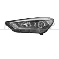 Proiettore Sinistro H7+H7+H7 Elettrico Con Motore Con Luce Diurna Nero Led Hyundai Tucson (Tl) Dal 2015 Al 2018 92101D7101