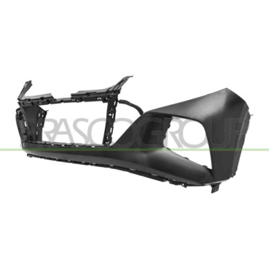 NEUTRO.jpg Paraurti Anteriore Superiore Nero Liscio Da Primerizzare Con Tracce Pdc Hyundai Tucson (Nx4) Dal 2021 Al 2024 86511N7