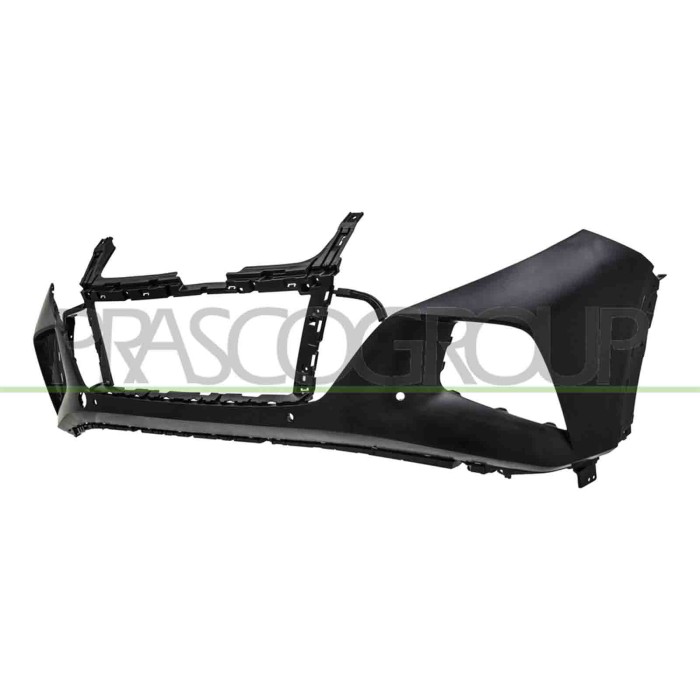 NEUTRO.jpg Paraurti Anteriore Nero Liscio Da Primerizzare Con Fori Pdc+Supporti Con Tracce Park Assist Hyundai Tucson 2021-2024 
