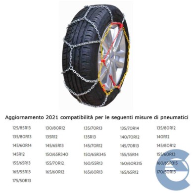 149873-large_default.jpg Mcs Melchioni Ca920 Catene Da Neve Omologate 9 Mm Cricchetto Incluso