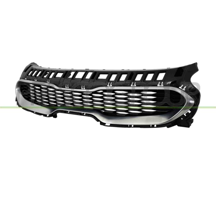 NEUTRO.jpg Griglia Radiatore Nera Con Modanatura Grigia Argento Kia Stinger Dal 2018 86350-J5000