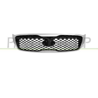 NEUTRO.jpg Griglia Radiatore Nera Con Cornice Cromata Kia Sorento (Um) Dal 2014 Al 2017 86350-C5000