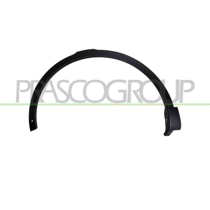 SX_SCRITTA_LOGO.jpg Parafanghino Anteriore Sinistro Nero Goffrato Con Foro Pdc Con Clips Land Rover Discovery Sport L550 Dal 201