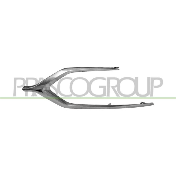 DX_SCRITTA_LOGO.jpg Modanatura Destra Griglia Paraurti Anteriore Cromata Mitsubishi Space Star Dal 2016 Al 2019 6402A392