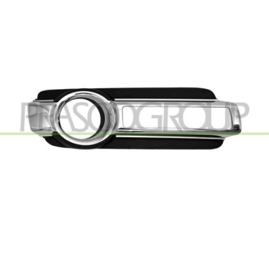DX_SCRITTA_LOGO.jpg Griglia Destra Paraurti Anteriore Nera Sede Fendi Modanatura Cromata Sede Luce Diurna Mitsubishi Pajero 2015