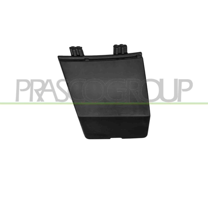 NEUTRO.jpg Tappo Coprigancio Traino Paraurti Anteriore Nero Goffrato Mitsubishi Outlander Dal 2006 Al 2009 6400J899Xb