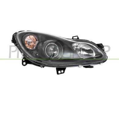 DX_SCRITTA_LOGO.jpg Proiettore Destro H7+H7 Elettrico Con Motore Nero Smart Fortwo Dal 2007 Al 2012 A4518201259