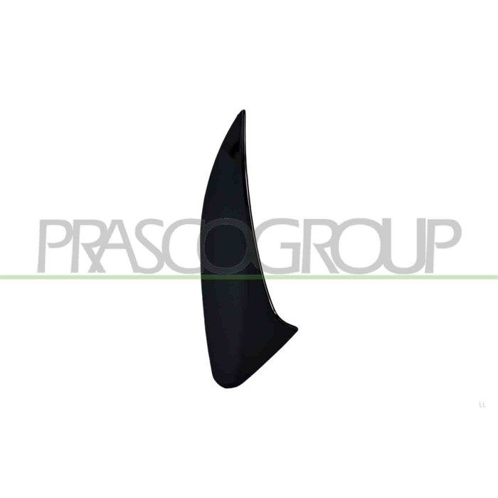 SX_SCRITTA_LOGO.jpg Modanatura Sinistra Paraurti Posteriore Nera Lucida Mercedes Cla Class (W118/C118) Amg/Amg Line Dal 2019 Al 