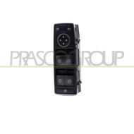 Pulsantiera Alzacristallo Porta Anteriore Sinistra Nera 4 Interruttori 3 Pins Mercedes A Class (W176) 2015-2018 A16690543009107