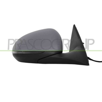 DX_SCRITTA_LOGO.jpg Retrovisore Destro Elettrico Con Primer Termico Con Fanale Con Luce Cortesia Asferico 8 Pins Mercedes C Clas