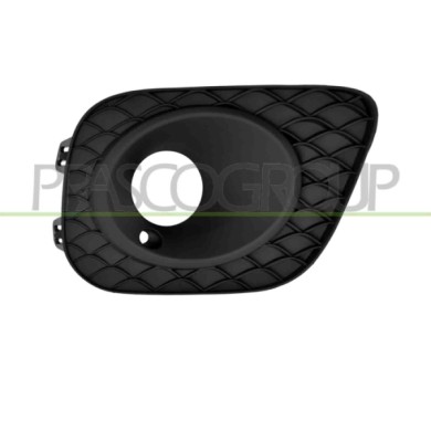 DX_SCRITTA_LOGO.jpg Griglia Destra Paraurti Anteriore Nera Goffrata Con Sede Fendinebbia Mercedes Glb Class (X247) Dal 2019 A247