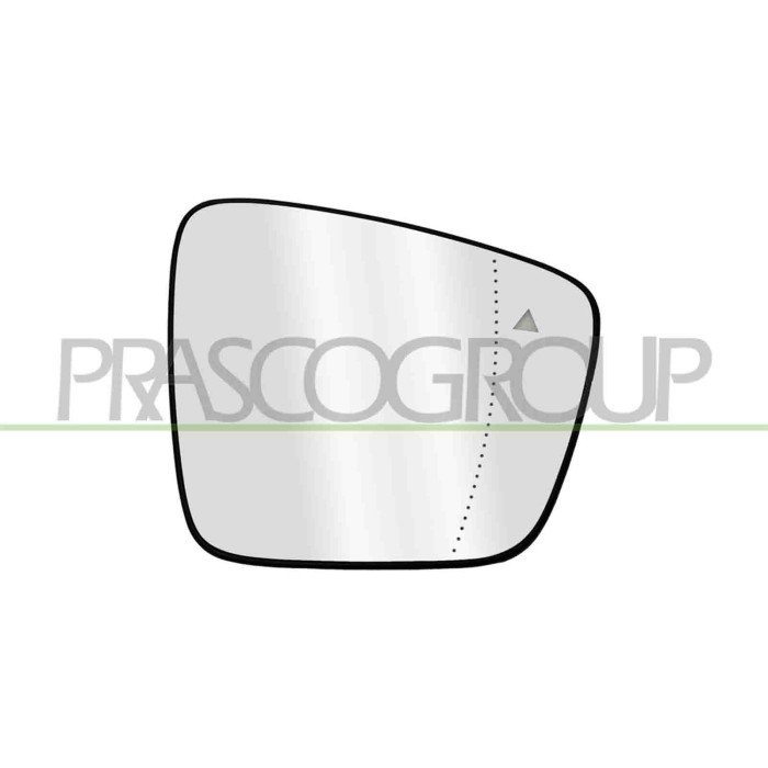 DX_SCRITTA_LOGO.jpg Piastra Specchio Destra Termica Con Blis Asferica Nissan Townstar Multispace Dal 2022 9636500Q1L