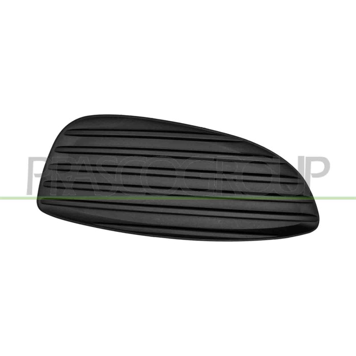 DX_SCRITTA_LOGO.jpg Griglia Destra Paraurti Anteriore Nera Goffrata Senza Sede Fendinebbia Mercedes V Class (W447) Dal 2014 Al 2