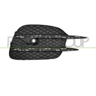 DX_SCRITTA_LOGO.jpg Griglia Destra Paraurti Anteriore Nera Goffrata Con Foro Pdc Mercedes V Class (W447) Amg Line Dal 2014 Al 20
