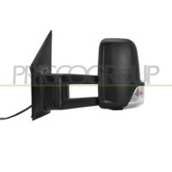 SX_SCRITTA_LOGO.jpg Retrovisore Sinistro Elettrico Nero Con Fanale Braccio Lungo Mercedes Sprinter Dal 2006 Al 2013 A9068106416