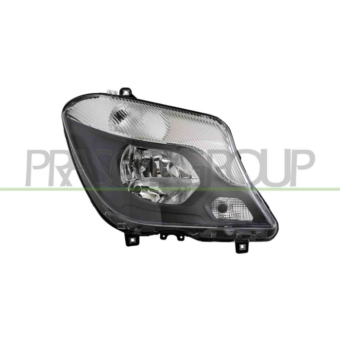 DX_SCRITTA_LOGO.jpg Proiettore Destro H7+H7 Elettrico Con Motore Mercedes Sprinter Dal 2013 Al 2018 A9068202461