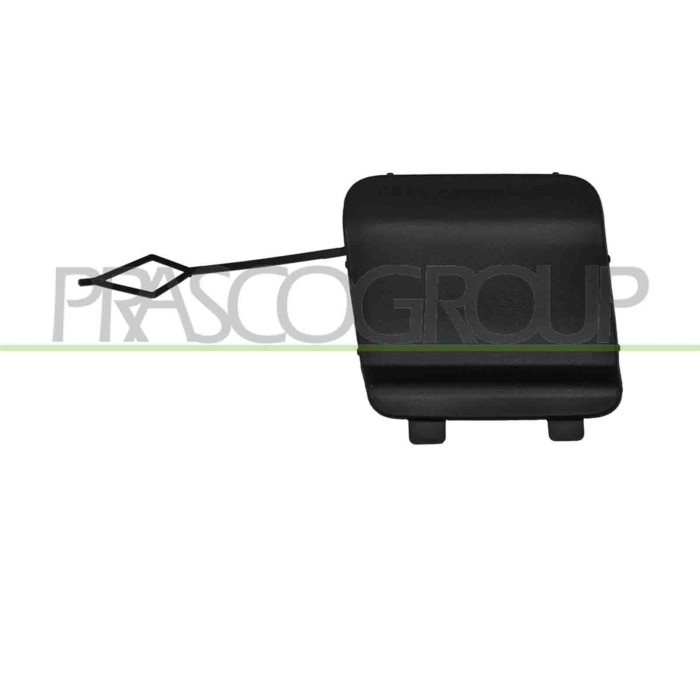 NEUTRO.jpg Tappo Coprigancio Traino Paraurti Anteriore Nero Goffrato Mercedes Sprinter Dal 2018 A9108850600