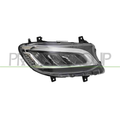DX_SCRITTA_LOGO.jpg Proiettore Destro Elettrico Con Motore Led Versione Valeo Mercedes Sprinter Dal 2018 A9109064000