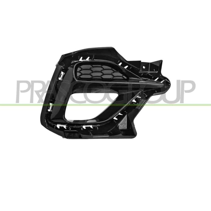 DX_SCRITTA_LOGO.jpg Griglia Destra Paraurti Anteriore Nera Con Sede Fendi Mg Zs Dal 2021 10665697