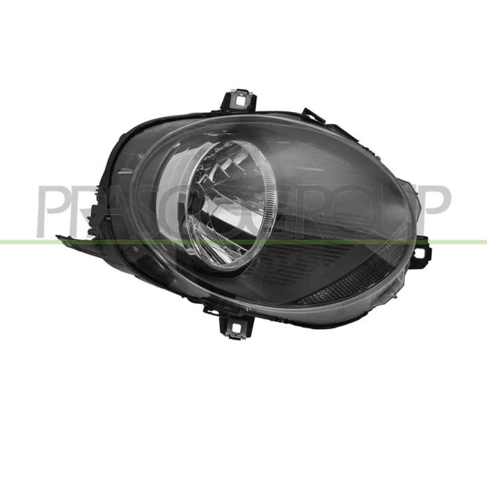 DX_SCRITTA_LOGO.jpg Proiettore Destro H4 Elettrico Con Motore Indicatore Di Direzione Bianco Versokine Valeo Mini F56/F55/F57 20