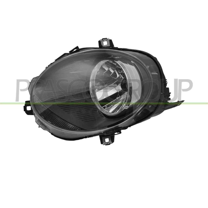 SX_SCRITTA_LOGO.jpg Proiettore Sinistro H4 Elettrico Motore Indicatore Di Direzione Bianco Versione Valeo Mini F56/F55/F57 2014-
