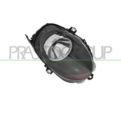 DX_SCRITTA_LOGO.jpg Proiettore Destro H4 Elettrico Con Motore Indicatore Di Direzione Arancio Versione Valeo Mini F56/F55/F57 20