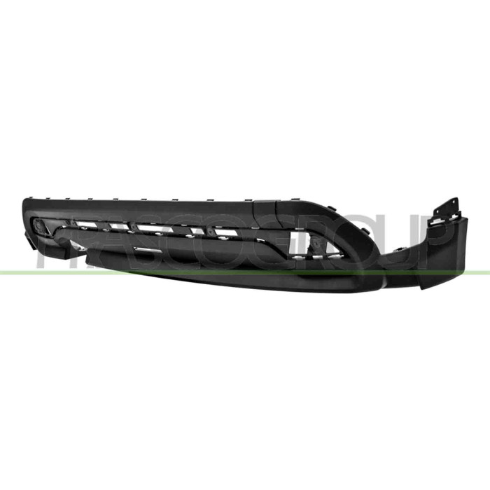 NEUTRO.jpg Spoiler Paraurti Posteriore Nero Goffrato Con Tracce Pdc Con Scarico Singolo A Sinistra Mini F56/F55/F57 2021-2024 51