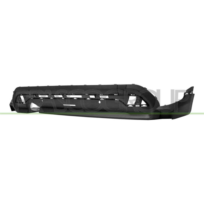 NEUTRO.jpg Spoiler Paraurti Posteriore Nero Goffrato Fori Pdc+Supporti Scarico Singolo Sinistro Mini F56/F55/F57 2021-2024 51125
