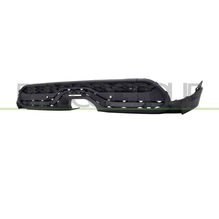 NEUTRO.jpg Paraurti Posteriore Inferiore Nero Goffrato Con Fori Pdc+Supporti Mini (Bmw) F56/F55/F57 Cooper S Dal 2021 Al 2024 51