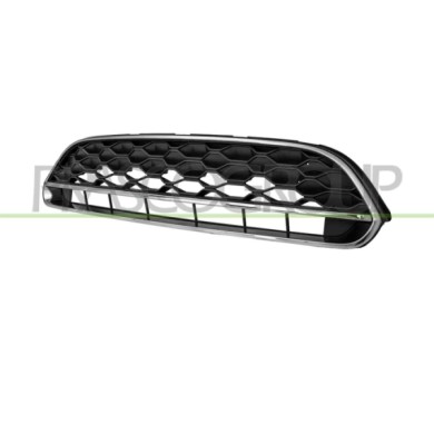 NEUTRO.jpg Griglia Radiatore Nera Con Modanature E Cornice Cromate Mini (Bmw) Countryman Cooper S (F60) Dal 2020 Al 2024 51135A1