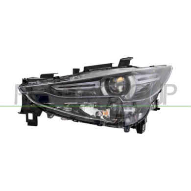 SX_SCRITTA_LOGO.jpg Proiettore Sinistro Elettrico Con Motore Con Luce Diurna Led Mazda Cx5 (Ke) Dal 2012 Al 2015 Kb8P51041F