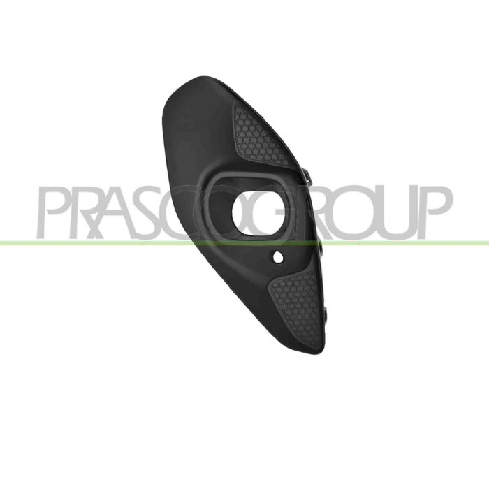 SX_SCRITTA_LOGO.jpg Griglia Sinistra Paraurti Anteriore Nera Con Sede Fendi Opel/Vauxhall Corsa (F) Dal 2019 Al 2023 9830218280