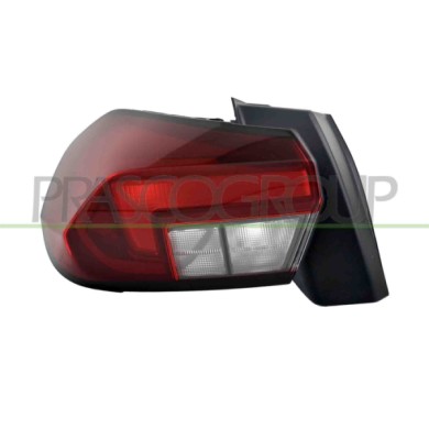 SX_SCRITTA_LOGO.jpg Fanale Posteriore Sinistro Esterno Senza Portalampada Opel/Vauxhall Corsa (F) Dal 2019 Al 2023 9829317380