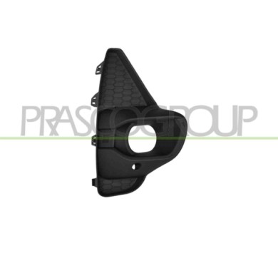 DX_SCRITTA_LOGO.jpg Griglia Destra Paraurti Anteriore Nera Con Sede Fendi Opel/Vauxhall Corsa (F) Gs Line Dal 2019 Al 2023 98302