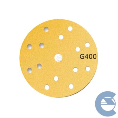 150612-large_default.jpg Mirka Gold P400 15f 150mm 2361109941 Kit 100 Pezzi X Disco Multiforo Grana Finissima