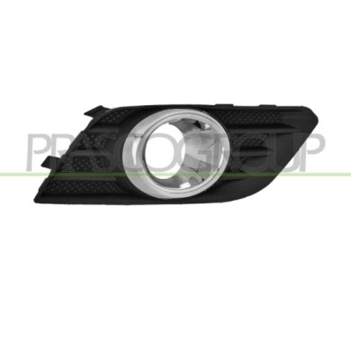 DX_SCRITTA_LOGO.jpg Griglia Destra Paraurti Anteriore Nera Con Sede Fendi Opel/Vauxhall Mokka Dal 2013 Al 2016 25980486