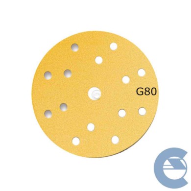 150628-large_default.jpg Mirka Gold P80 15f 150mm 2361109980 Kit 100 Pezzi X Disco Abrasivo Forato Grana Grossa