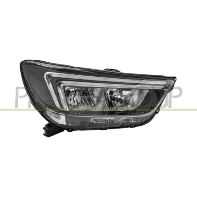 DX_SCRITTA_LOGO.jpg Proiettore Destro H7+Hb3 Elettrico Con Motore Con Luce Diurna Led Opel/Vauxhall Mokka X Dal 2016 Al 2020 426