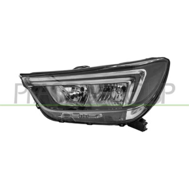 SX_SCRITTA_LOGO.jpg Proiettore Sinistro H7+Hb3 Elettrico Con Motore Con Luce Diurna Led Opel/Vauxhall Mokka X Dal 2016 Al 2020 4