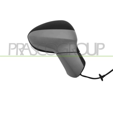 DX_SCRITTA_LOGO.jpg Retrovisore Destro Elettrico Primer Termico Corpo Nero Goffrato Convesso 5 Pins Opel/Vauxhall Zafira C Toure