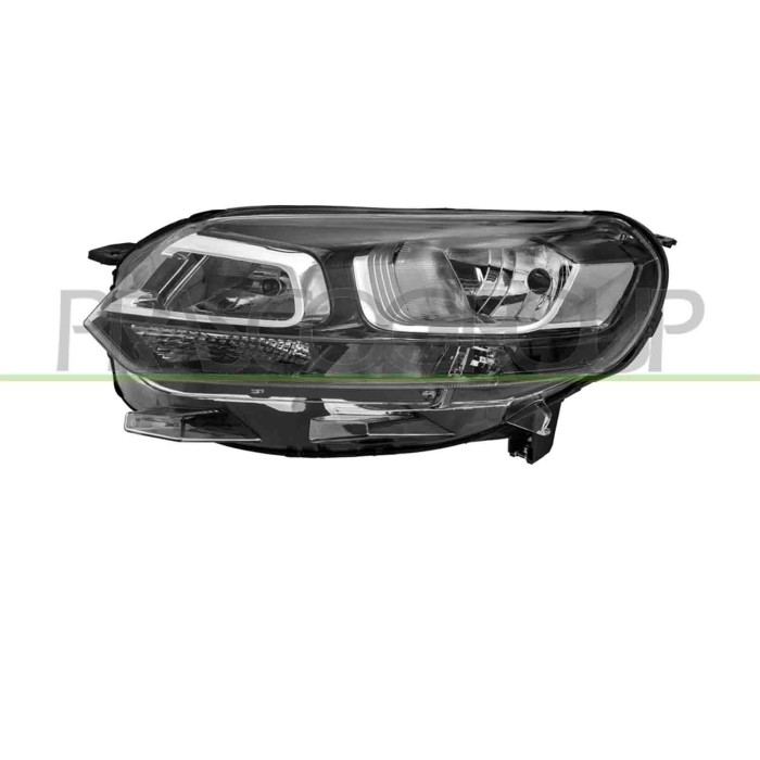 SX_SCRITTA_LOGO.jpg Proiettore Sinistro H1+H7 Elettrico Con Motore Nero Opel/Vauxhall Zafira Life Dal 2019 9808567780