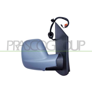 DX_SCRITTA_LOGO.jpg Retrovisore Destro Elettrico Con Primer Termico Chiudibile Con Sonda Convesso 9 Pins Opel/Vauxhall Vivaro C 