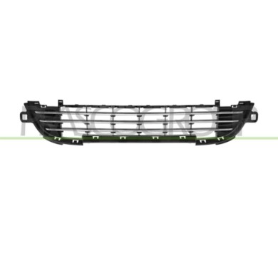 NEUTRO.jpg Griglia Inferiore Con Modanature Cromate Paraurti Anteriore Peugeot 207 Dal 2009 Al 2012 7422C4