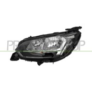 SX_SCRITTA_LOGO.jpg Proiettore Sinistro H9+H18 Elettrico Con Motore Senza Luce Diurna Versione Valeo Peugeot 208 Dal 2019 Al 202